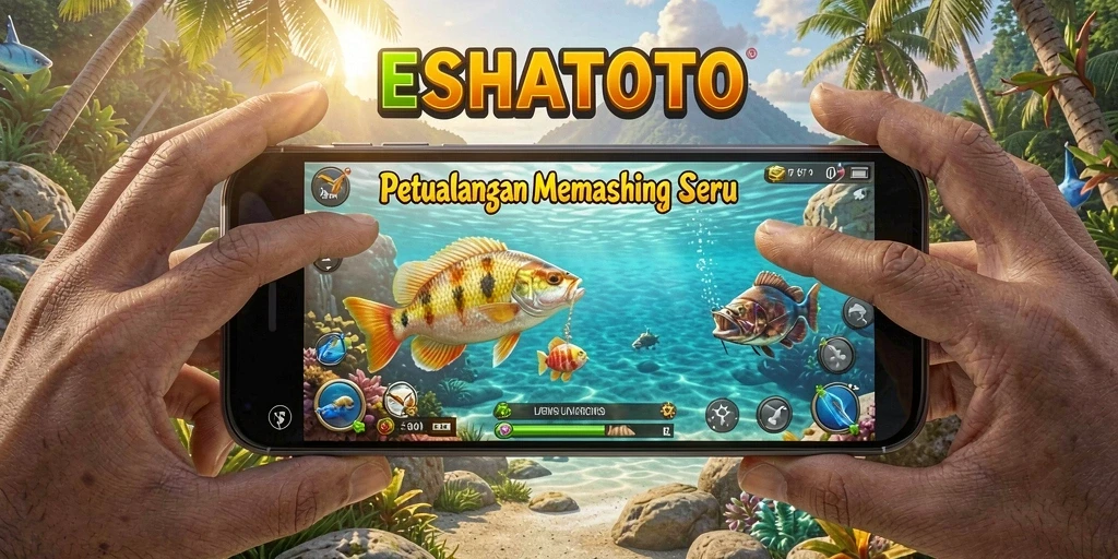 Gameplay ESHATOTO menampilkan pengalaman memancing yang seru dan visual yang menawan.