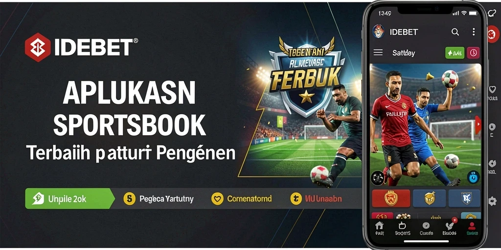 Tampilan antarmuka Sportsbook IDEBET yang menarik dan interaktif.