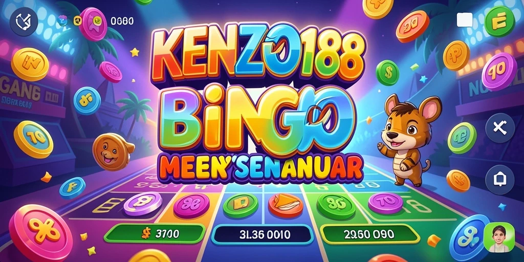 Tampilan gameplay Bingo di KENZO188 yang seru dan menarik.