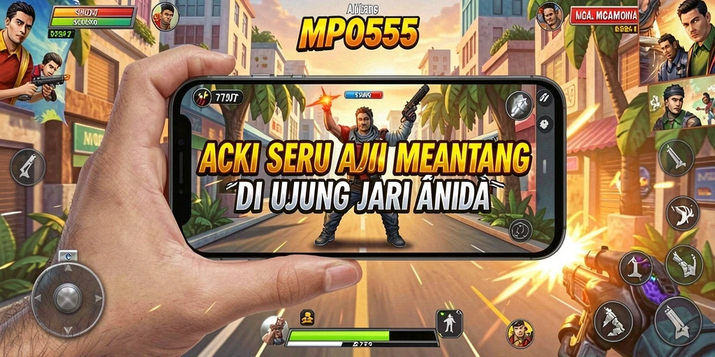 Gameplay seru dari MPO555 menampilkan aksi bertarung yang menegangkan dan mendebarkan.