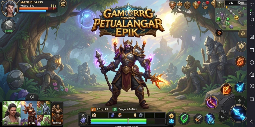 Gameplay menarik di dunia epik RATU123