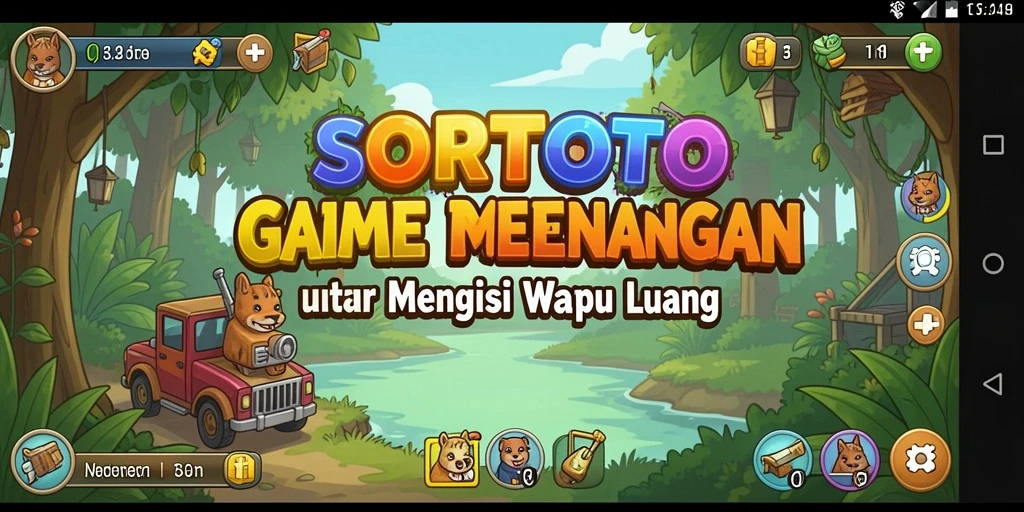 Gameplay SORTOTO yang santai dan menarik saat dimainkan.