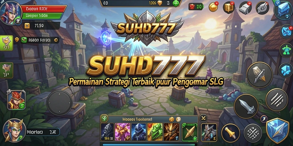 Tampilan menarik SUHU777 dengan berbagai elemen gameplay.