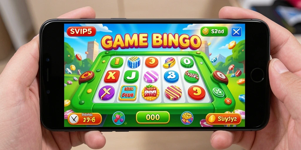 Tampilan seru dan menarik dari gameplay Bingo di SVIP5.