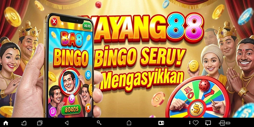 Tampilan menarik dari permainan Bingo di WAYANG88.